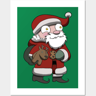 Santa Claus Posters and Art